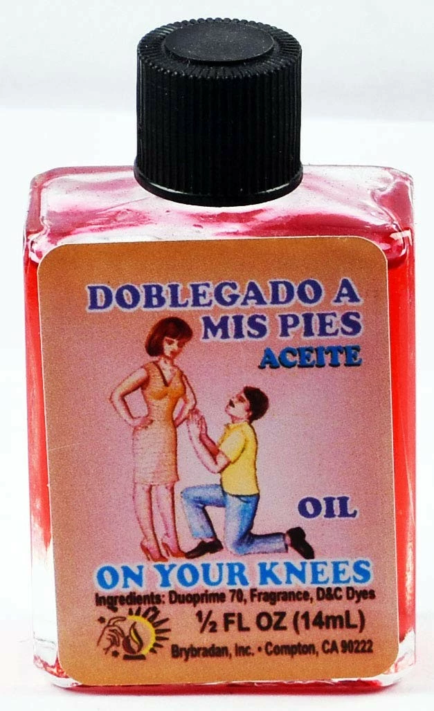 MW 6 PIECES BRYBRADAN ON YOUR KNEES OIL/DOBLEGADO A MIS PIES ACEITE 1/2 FL OZ 14.7ML 3 MW 6 PIECES BRYBRADAN ON YOUR KNEES OIL/DOBLEGADO A MIS PIES ACEITE 1/2 FL OZ 14.7ML