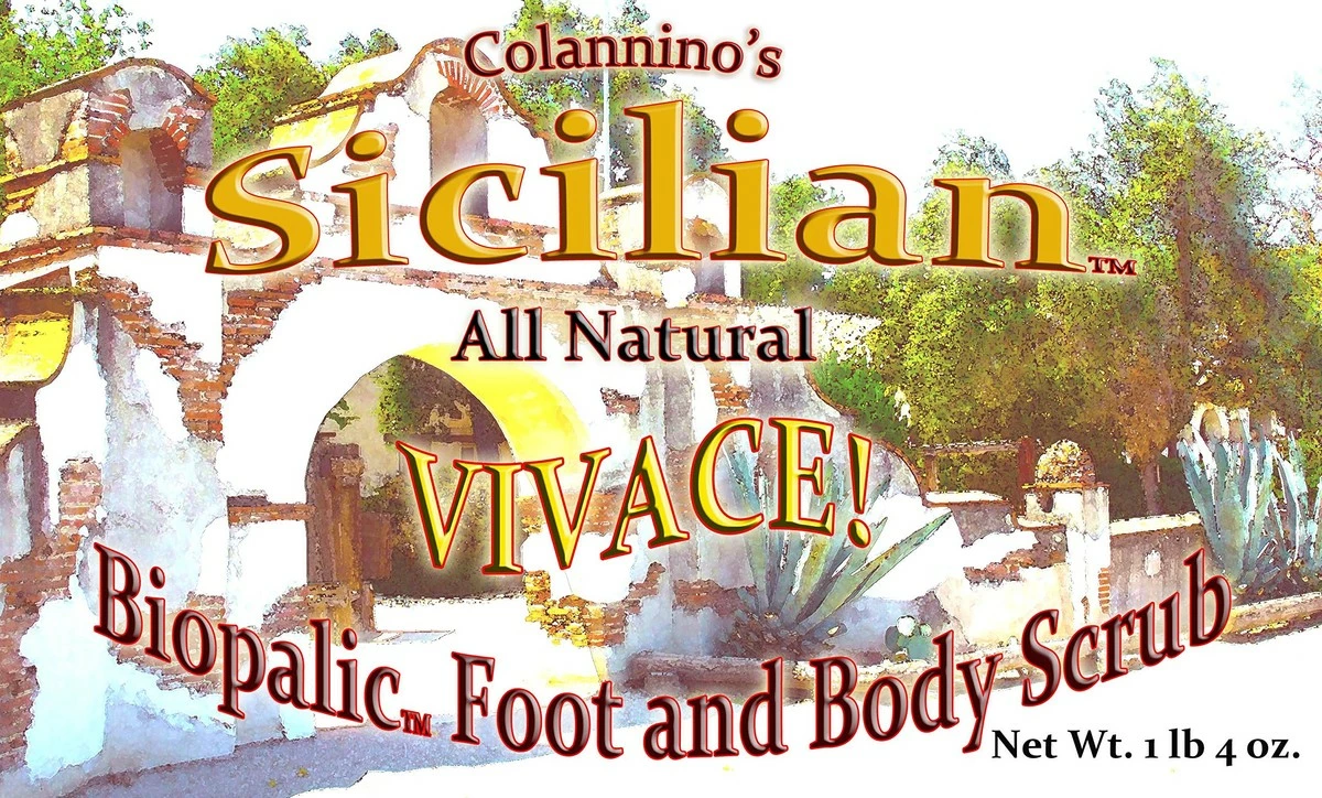 Colannino's Sicilian Biopalic Foot & Body Scrub (Vivace! (Citrus)) 4 Colannino's Sicilian Biopalic Foot & Body Scrub (Vivace! (Citrus)) - Image 2