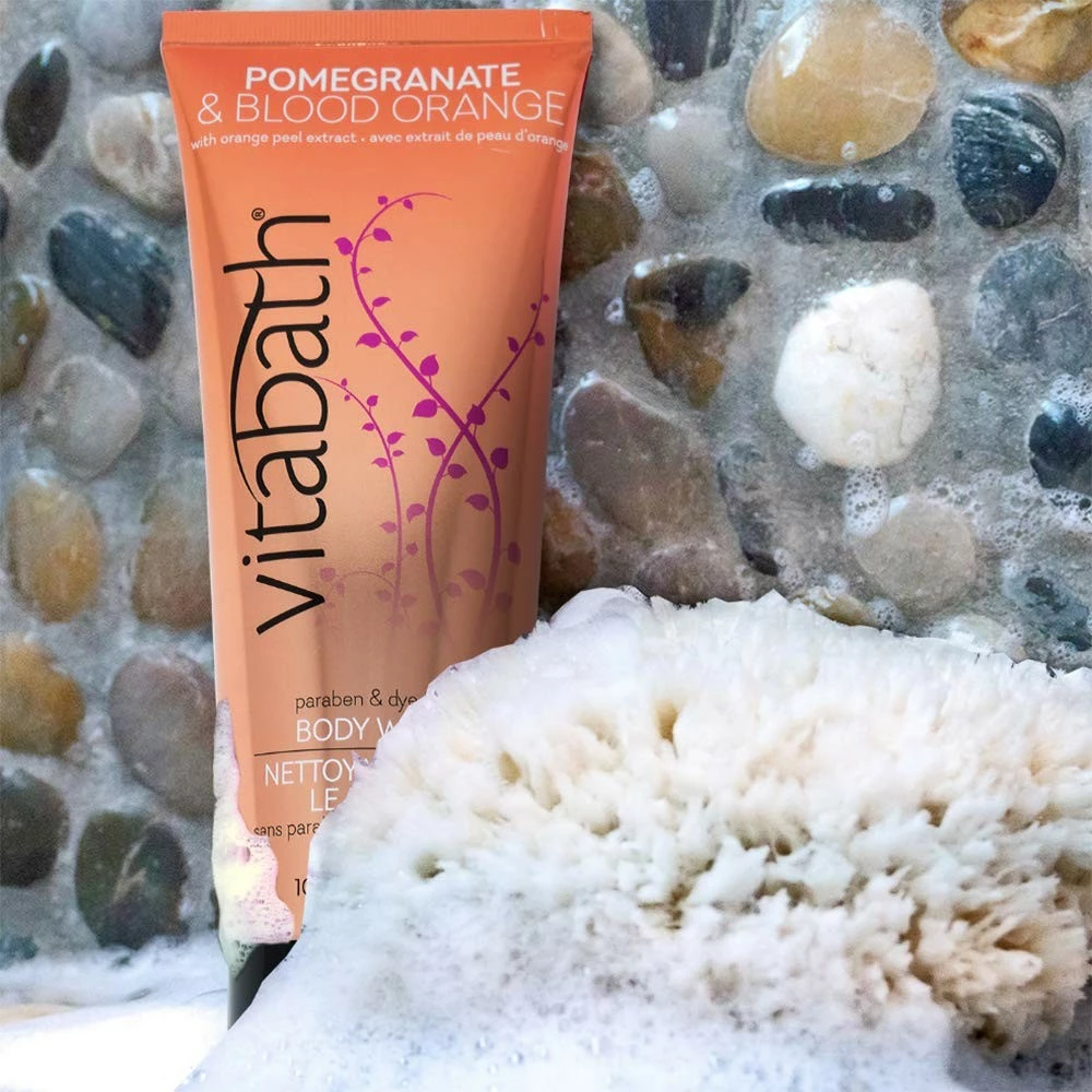 Vitabath Store Vitabath POMEGRANATE & BLOOD ORANGE 10 Fl Oz Paraben Free Body Wash 6 Vitabath Store Vitabath POMEGRANATE & BLOOD ORANGE 10 Fl Oz Paraben Free Body Wash - Image 4