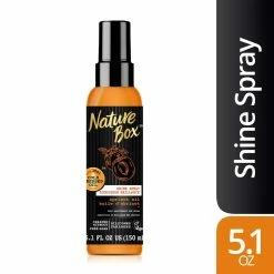 NatureBox Nature Box Hair Nourishment & Shine Spray - With 100% Cold Pressed, Apricot Oil, 5.1 Ounce