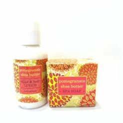 Greenwich Bay Trading Company Greenwich Bay Trading Co. Pomegranate Shea Butter Soap And Lotion Gift Set