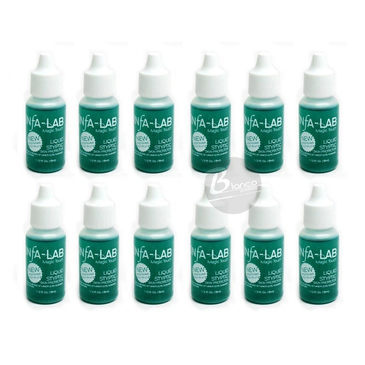 Infa-Lab MAGIC TOUCH Liquid Styptic 12 Skin Protector Stop Bleeding InfaLab Nail By Infalab 3 Infa-Lab MAGIC TOUCH Liquid Styptic 12 Skin Protector Stop Bleeding InfaLab Nail By Infalab