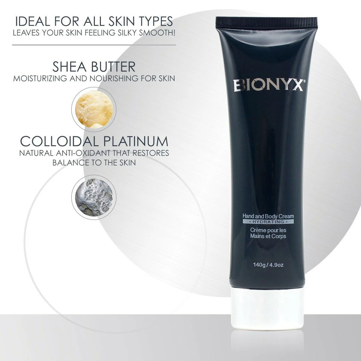 Bionyx Hand And Body Cream With Shea Butter - Moisturizing Lotion For Dry, Chapped Hands And Body - Travel Size 4 Bionyx Hand And Body Cream With Shea Butter - Moisturizing Lotion For Dry, Chapped Hands And Body - Travel Size - Image 2