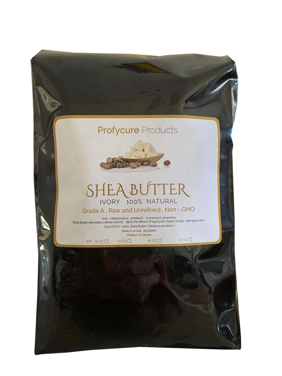 Profycure Products Shea Butter Unrefined, Pure, Raw Ivory Shea Butter 48 Oz (3 Lb) - Skin Nourishing, Moisturizing & Healing, For Dry Skin, For Skin Care, Hair Care & DIY Recipes 3 Profycure Products Shea Butter Unrefined, Pure, Raw Ivory Shea Butter 48 Oz (3 Lb) - Skin Nourishing, Moisturizing & Healing, For Dry Skin, For Skin Care, Hair Care & DIY Recipes