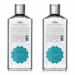 Cremo Rich-Lathering Seagrass & Driftwood Body Wash, A Coastal Scent With Notes Of Sea Salt, Seagrass/Driftwood, 16 Oz (Pack Of 2) -Moisturizers Sales q0ndjodflywtnp5tjojwvn81s2fz