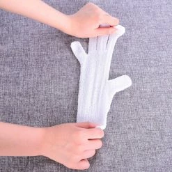 Hotop 4 Pairs Shower Gloves Scrubbing Gloves Dual-sided Exfoliating Glove Body Bath Scrubs, White 13 Hotop 4 Pairs Shower Gloves Scrubbing Gloves Dual-sided Exfoliating Glove Body Bath Scrubs, White -Moisturizers Sales q3ysokpr90x6cywv9smjgzyyv67c