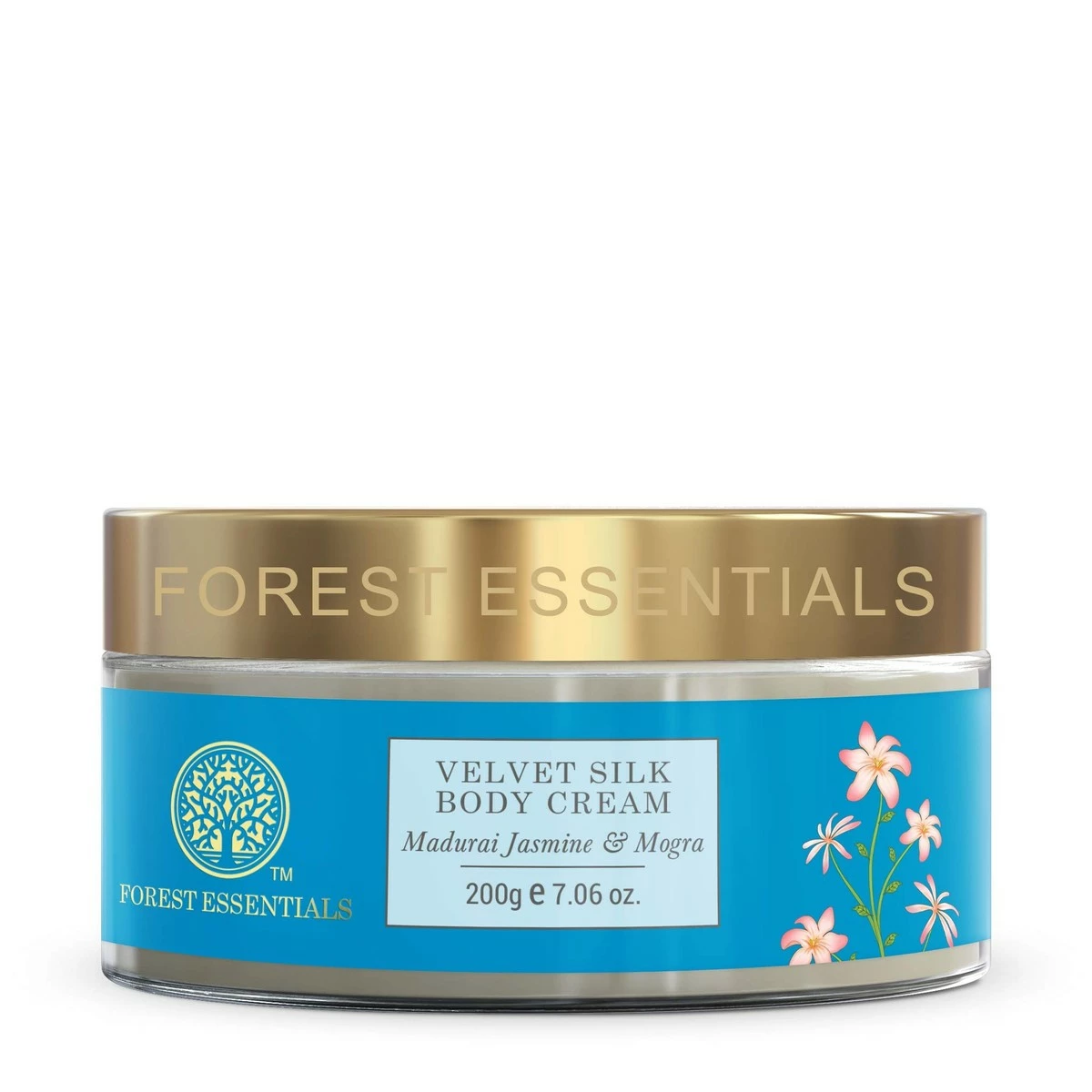 Forest Essentials Madurai Jasmine And Mogra Velvet Silk Body Cream, 200g 4 Forest Essentials Madurai Jasmine And Mogra Velvet Silk Body Cream, 200g - Image 2