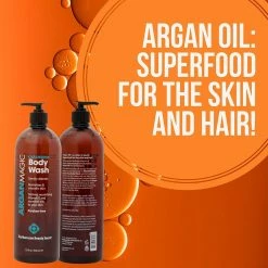 Argan Magic Store ARGAN MAGIC Cleansing Body Wash - Gently Cleanses, Revitalizes & Smooths Skin | Enriched With Argan Oil, Sweet Almond Oil & Vitamin E | Made In USA | Paraben Free | Cruelty Free (32 Oz / 946 Ml) 13 Argan Magic Store ARGAN MAGIC Cleansing Body Wash - Gently Cleanses, Revitalizes & Smooths Skin | Enriched With Argan Oil, Sweet Almond Oil & Vitamin E | Made In USA | Paraben Free | Cruelty Free (32 Oz / 946 Ml) -Moisturizers Sales qgdwa79levakuz2b1q660650pe43