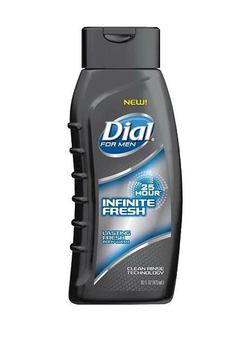 Dial® Dial For Men Body Wash - Infinite Fresh - 25 Hour - Net Wt. 16 FL OZ (473 ML) Per Bottle - Pack Of 2 Bottles 4 Dial® Dial For Men Body Wash - Infinite Fresh - 25 Hour - Net Wt. 16 FL OZ (473 ML) Per Bottle - Pack Of 2 Bottles - Image 2