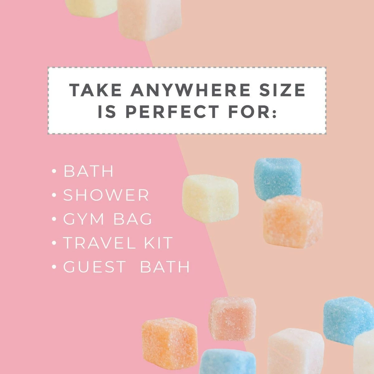 Harper + Ari Sugar Scrub Cubes (Discovery Kit, 6 Cubes), Exfoliating Body Scrub Gift Set Box, Soften And Smooth Skin With Shea Butter And Aloe Vera, 6 Piece Box Set 6 Harper + Ari Sugar Scrub Cubes (Discovery Kit, 6 Cubes), Exfoliating Body Scrub Gift Set Box, Soften And Smooth Skin With Shea Butter And Aloe Vera, 6 Piece Box Set - Image 4