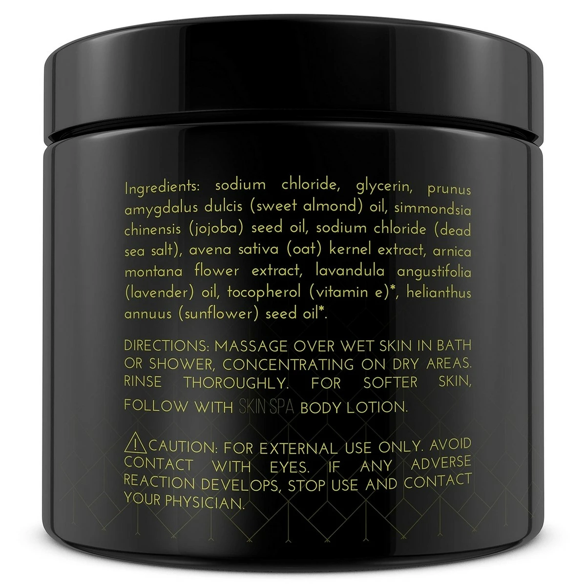 Midwest Sea Salt Company Mineral Sea Salt Scrub - Apple 16oz (453gr) 4 Midwest Sea Salt Company Mineral Sea Salt Scrub - Apple 16oz (453gr) - Image 2