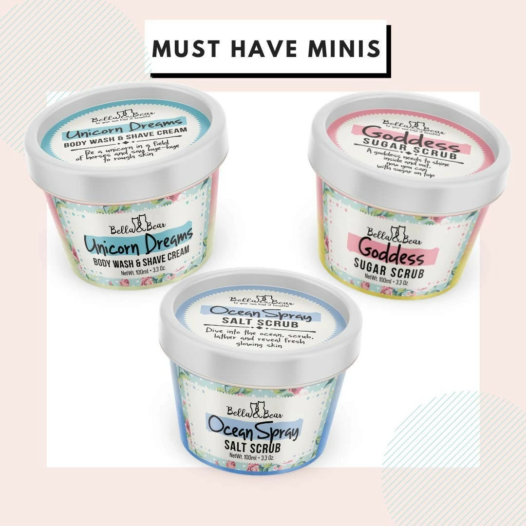 Bella And Bear Bella & Bear Ocean Spray Scrub, No Sulphates, Parabens, No Harmful Chemicals, Cruelty-Free, Vegan-Friendly, Exfoliating, 6.7oz 5 Bella And Bear Bella & Bear Ocean Spray Scrub, No Sulphates, Parabens, No Harmful Chemicals, Cruelty-Free, Vegan-Friendly, Exfoliating, 6.7oz - Image 3