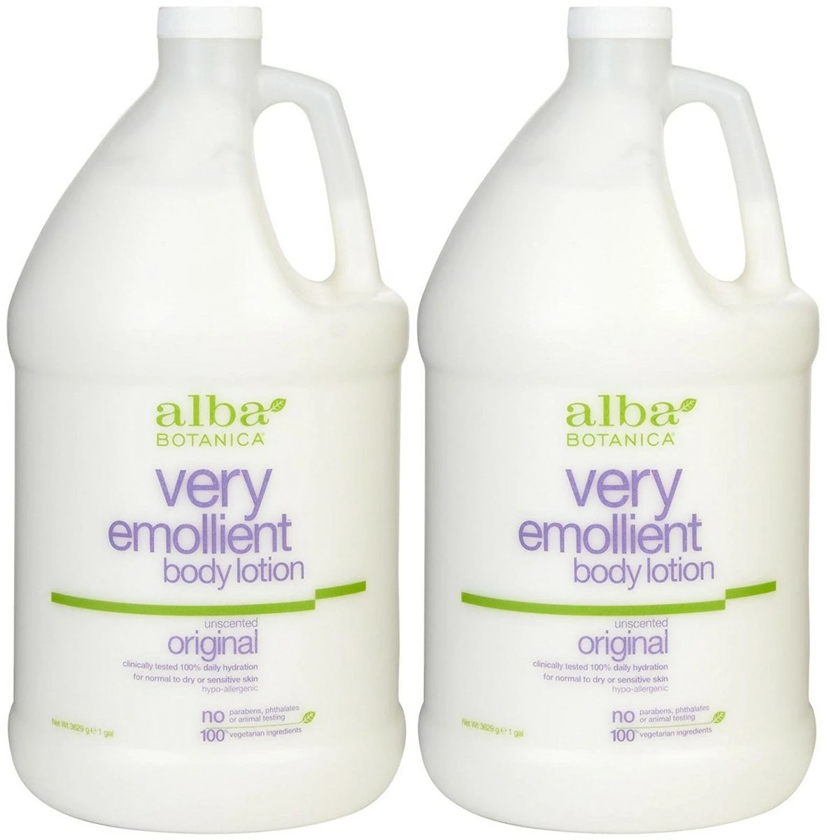Alba Botanica Store Very Emollient Body Lotion, Unscented, 1 Gallon , 2 Pk 3 Alba Botanica Store Very Emollient Body Lotion, Unscented, 1 Gallon , 2 Pk