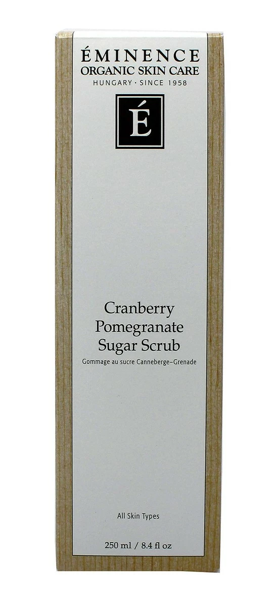 Eminence Cranberry Pomegranate Sugar Scrub 8.4 Ounce 4 Eminence Cranberry Pomegranate Sugar Scrub 8.4 Ounce - Image 2