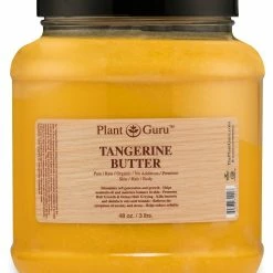 Plant Guru Store Tangerine Body Butter 3 Lb. 100% Pure Raw Fresh Natural Cold Pressed. Skin Body And Hair Moisturizer, DIY Creams, Balms, Lotions, Soaps.