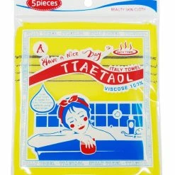 TTAETAOL Korean Exfoliating Bath Washcloth Italy Towel Exfoliating Scrub Bath Mitten (Green 5p , Yellow 5p , Red 5p) -Moisturizers Sales rx46movif8ga4481bjdvlnbkzjmz