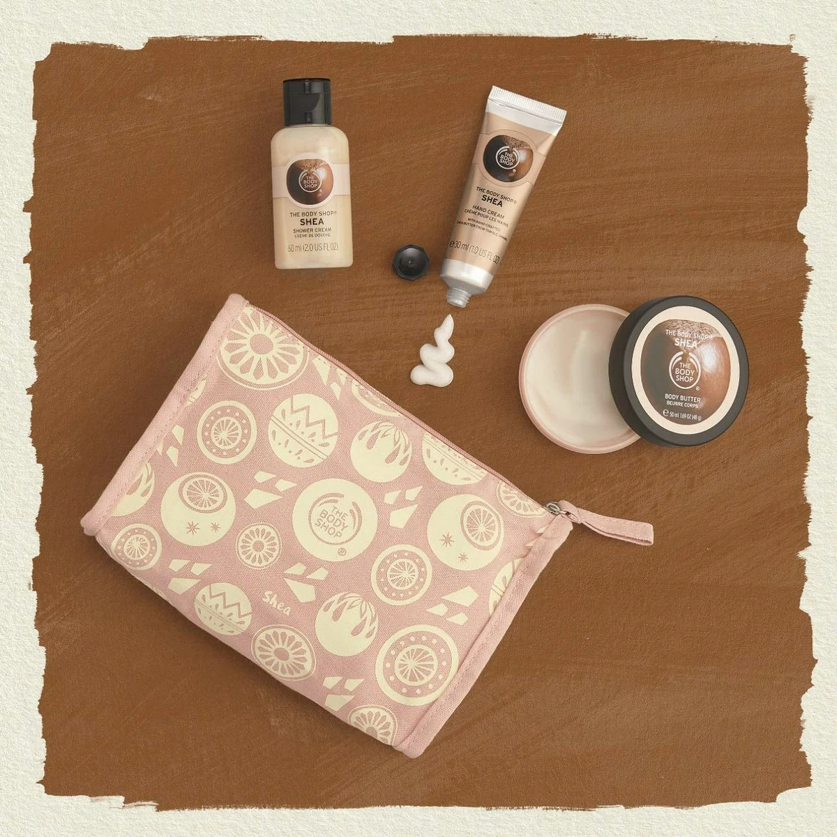 The Body Shop Store The Body Shop Shea Beauty Bag Gift Set, Includes Our Signature Shea Body Butter Enriched With Community Trade Shea Butter From Ghana, 3Piece 3 The Body Shop Store The Body Shop Shea Beauty Bag Gift Set, Includes Our Signature Shea Body Butter Enriched With Community Trade Shea Butter From Ghana, 3Piece