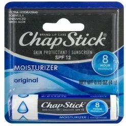Chapstick Lip Moisturizer Spf 12 - 0.15 Oz (Pack Of 6)