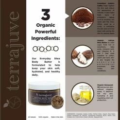 Coffee Body Scrub Exfoliator For Cellulite By Terrajuve, Exfoliates, Smoothes, And Tightens Skin, With Colombian Coffe Beans, Shea Butter, And Hempseed Oil, Pure, Organic, All Natural, Made In USA 12 Coffee Body Scrub Exfoliator For Cellulite By Terrajuve, Exfoliates, Smoothes, And Tightens Skin, With Colombian Coffe Beans, Shea Butter, And Hempseed Oil, Pure, Organic, All Natural, Made In USA -Moisturizers Sales rzpyry92l4dd71x5ftj75ziec6ge