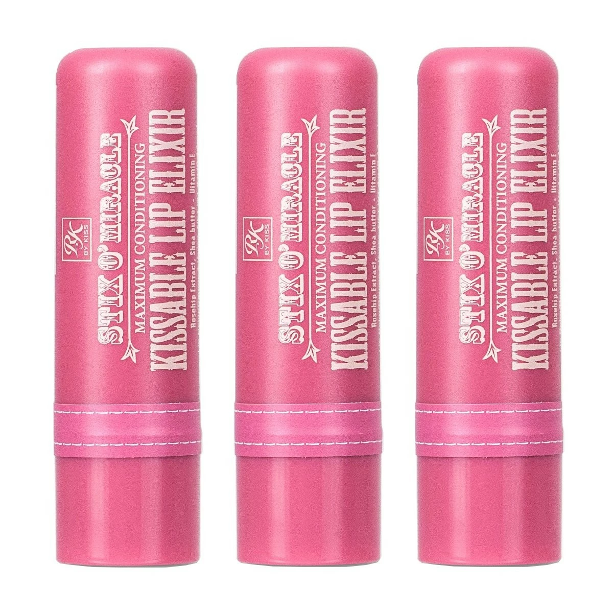 Ruby Kisses Stix O' Miracle Maximum Conditioning Kissable Lip Elixir RBX03 (3 Pack) 3 Ruby Kisses Stix O' Miracle Maximum Conditioning Kissable Lip Elixir RBX03 (3 Pack)