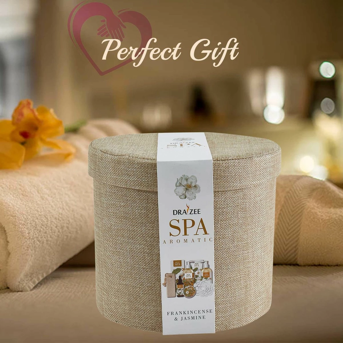 Draizee Home Spa Bath Gift Set For Womens And Girls W/Refreshing Princess Flower Fragrance, 8 Pieces - Luxury Skin Care Set Includes Shower Gel, Shampoo, Body Scrub, Body Lotion And More Gift For Mom 9 Draizee Home Spa Bath Gift Set For Womens And Girls W/Refreshing Princess Flower Fragrance, 8 Pieces - Luxury Skin Care Set Includes Shower Gel, Shampoo, Body Scrub, Body Lotion And More Gift For Mom - Image 7