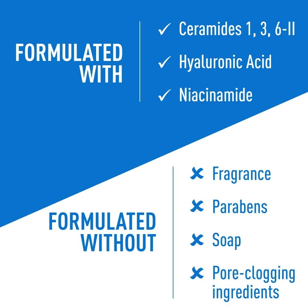 CeraVe Store CeraVe Hydrating Cleanser Bar | Soap-Free Body And Facial Cleanser With 5% Cerave Moisturizing Cream | Fragrance-Free | 2-Pack, 4.5 Ounce Each 7 CeraVe Store CeraVe Hydrating Cleanser Bar | Soap-Free Body And Facial Cleanser With 5% Cerave Moisturizing Cream | Fragrance-Free | 2-Pack, 4.5 Ounce Each - Image 5