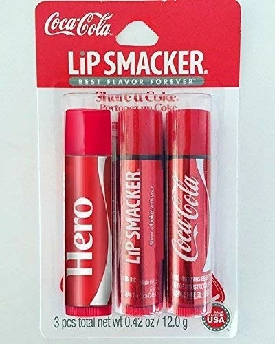 Lip Smacker Store Lip Smacker Best Flavor Forever Trio 3 Pack - Share A Coke Coca-Cola Hero, Dreamer, Superstar 4 Lip Smacker Store Lip Smacker Best Flavor Forever Trio 3 Pack - Share A Coke Coca-Cola Hero, Dreamer, Superstar - Image 2