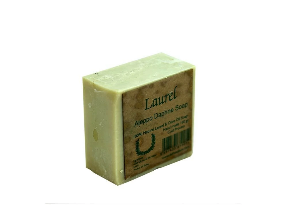Aleppo Soap Bars, Hand-made, All-Natural, Vegan With Olive Oil And Laurel Extract (2) 3 Aleppo Soap Bars, Hand-made, All-Natural, Vegan With Olive Oil And Laurel Extract (2)