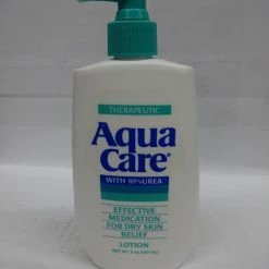 Aqua Care Lotion For Dry Skin, With 10 Percent Urea - 8 Oz, 2-pack