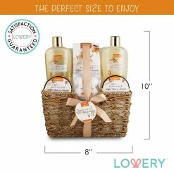LOVERY Store Home Spa Gift Basket - White Rose & Jasmine - Luxury 11 Piece Bath & Body Set For Women, Christmas Gift With Shower Gel, Bubble Bath, Body Lotion, Scrub, Bath Salt, 4 Bath Bombs, Loofah & Basket 19 LOVERY Store Home Spa Gift Basket - White Rose & Jasmine - Luxury 11 Piece Bath & Body Set For Women, Christmas Gift With Shower Gel, Bubble Bath, Body Lotion, Scrub, Bath Salt, 4 Bath Bombs, Loofah & Basket -Moisturizers Sales swa752no0rknqmauedbim53o0sw2