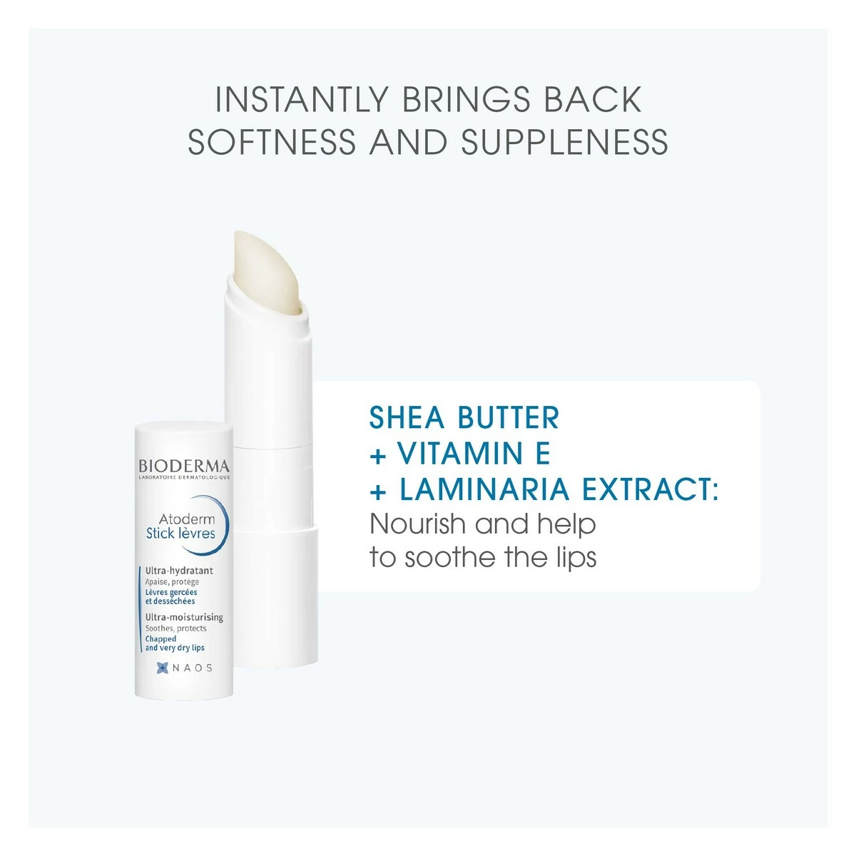 Bioderma - Atoderm - Lip Stick - Hydrating, Soothing And Renewing Lip Stick - For Dry Lips 5 Bioderma - Atoderm - Lip Stick - Hydrating, Soothing And Renewing Lip Stick - For Dry Lips - Image 3