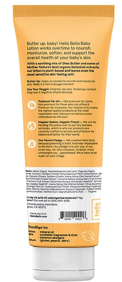 Hello Bello Lotion - Vanilla Apricot 8.5oz 4 Hello Bello Lotion - Vanilla Apricot 8.5oz - Image 2