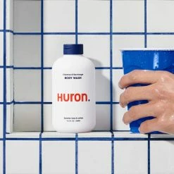Huron - Men's Invigorating Body Wash. Skin Conditioning Lather Refreshes, Deodorizes And Nourishes. Energizing Aromatic Citrus Scent With Menthol And Eucalyptus. Sulfate-free.100% Vegan. 32 Oz (Jumbo) 11 Huron - Men's Invigorating Body Wash. Skin Conditioning Lather Refreshes, Deodorizes And Nourishes. Energizing Aromatic Citrus Scent With Menthol And Eucalyptus. Sulfate-free.100% Vegan. 32 Oz (Jumbo) -Moisturizers Sales t9cg9gwfkepcb434doznugrsci51