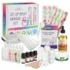 DilaBee Ultimate Lip Balm Making Kit (87- Piece Set) | All Natural Formula With Beeswax, Shea Butter, Almond Oil+ 4 Rich Flavors To Create 25 Lush Lip Balms | Best Holiday Gift & Craft Kit For Adults -Moisturizers Sales tj7q6qzd7fbp3ubgtqh6ivbzd5ux