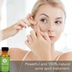 Tea Tree (Melaleuca) Essential Oil, 1 Fl Oz With Dropper - Therapeutic Grade For Your Face, Skin, Hair And Diffuser - Natural Treatment For Acne, Toenails, Skin Tag Removal - By Pure Body Naturals -Moisturizers Sales tkedn00lxfivtba3ftb1a5u6fx5f