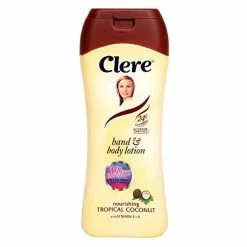 Clere Hand And Body Lotion, Nourishing Tropical Coconut With Glycerine And Vitamin E & A 400 Ml (Pack Of 2) -Moisturizers Sales tkwo3u065l13nlyhv2yjiq4xu8p9