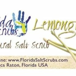 Florida Salt Scrubs, 2.9 Ounce, Lemongrass