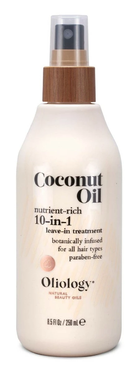 Oliology Coconut Oil 10-in-1 Multipurpose Spray - Leave In Treatment For All Hair Types | Detangles, Controls Frizz, Hydrates & Moisturizes | Made In USA, Cruelty Free & Paraben Free (8.5 Oz) 3 Oliology Coconut Oil 10-in-1 Multipurpose Spray - Leave In Treatment For All Hair Types | Detangles, Controls Frizz, Hydrates & Moisturizes | Made In USA, Cruelty Free & Paraben Free (8.5 Oz)