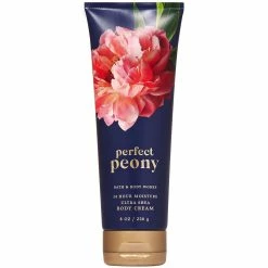 Bath & Body Works Bath And Body Works PERFECT PEONY Ultra Shea Body Cream 8 Ounce (2020 Limited Edition)