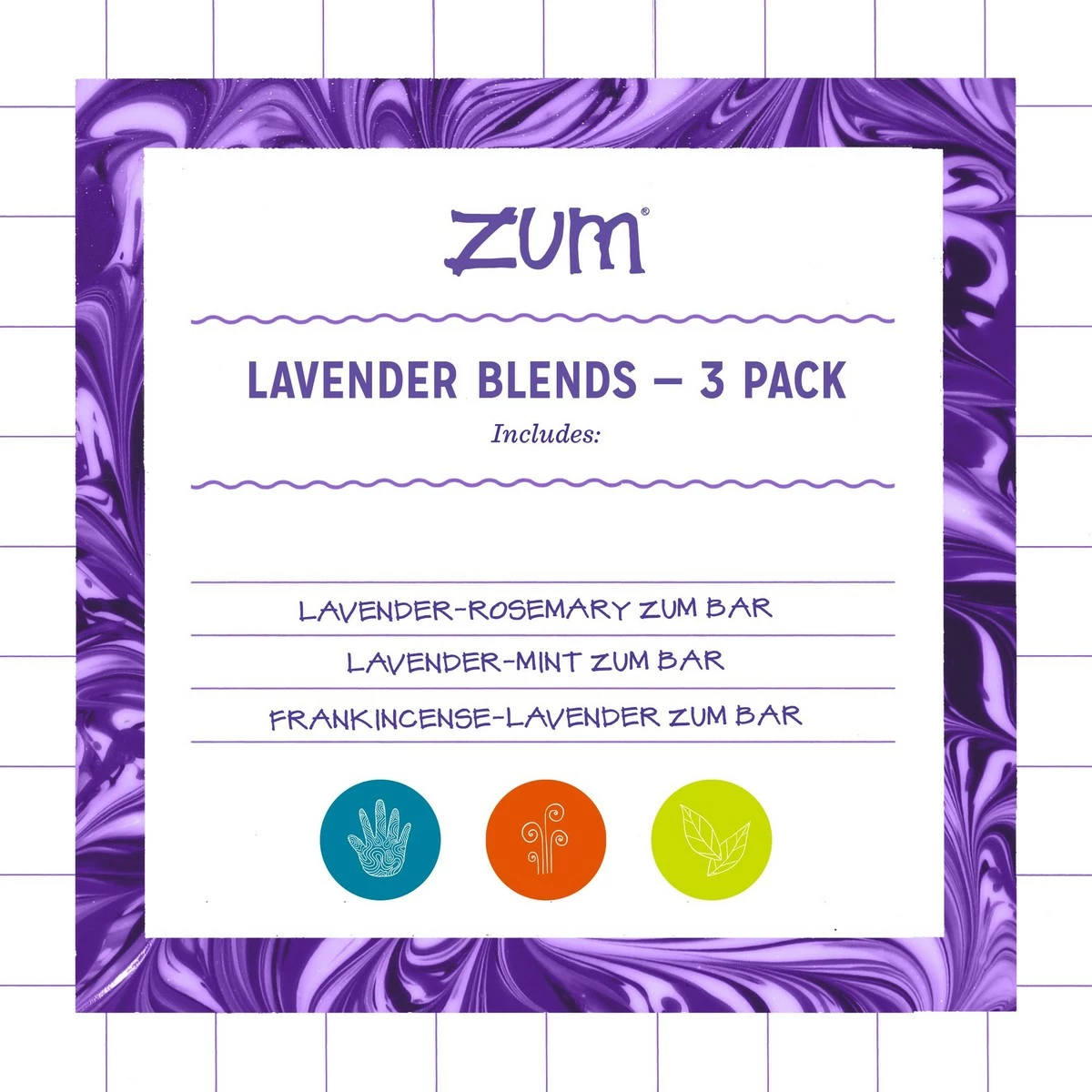 Indigo Wild Zum Bar Goat's Milk Soap - Lavender Blends - Frankincense-Lavender, Lavender-Rosemary, Lavender-Mint - 3 Oz (3 Pack) 4 Indigo Wild Zum Bar Goat's Milk Soap - Lavender Blends - Frankincense-Lavender, Lavender-Rosemary, Lavender-Mint - 3 Oz (3 Pack) - Image 2