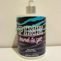 Victoria's Secret New For 2012 Pink Hard To Get 16.9 Oz Body Lotion With Cattleya Orchid And Crystal Amber