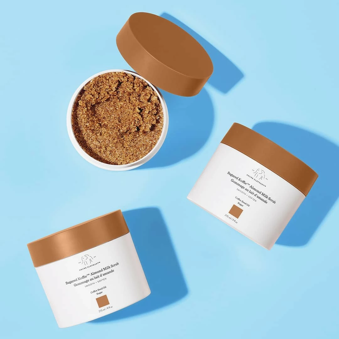 Drunk Elephant Sugared Koffi Almond Milk Body Scrub 6 Drunk Elephant Sugared Koffi Almond Milk Body Scrub - Image 4