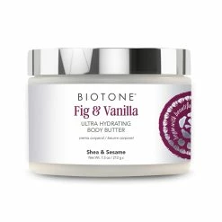 BIOTONE Ultra-Hydrating Body Butter With Shea Butter, Sesame, And Avocado Oils, Inspired By Nature, Infused With Botanicals And Deep Moisturizing Ingredients, 7.5 Ounce
