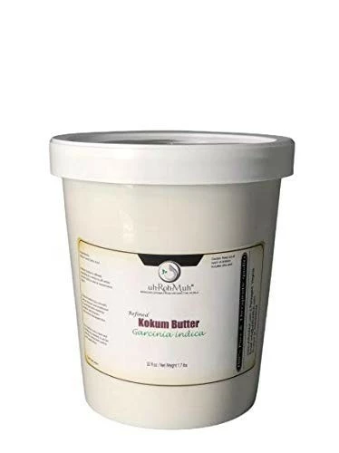 Uh*Roh*Muh Kokum Butter|| Pure & Unadulterated || Refined || Netherland (32 Fl Oz) 3 Uh*Roh*Muh Kokum Butter|| Pure & Unadulterated || Refined || Netherland (32 Fl Oz)