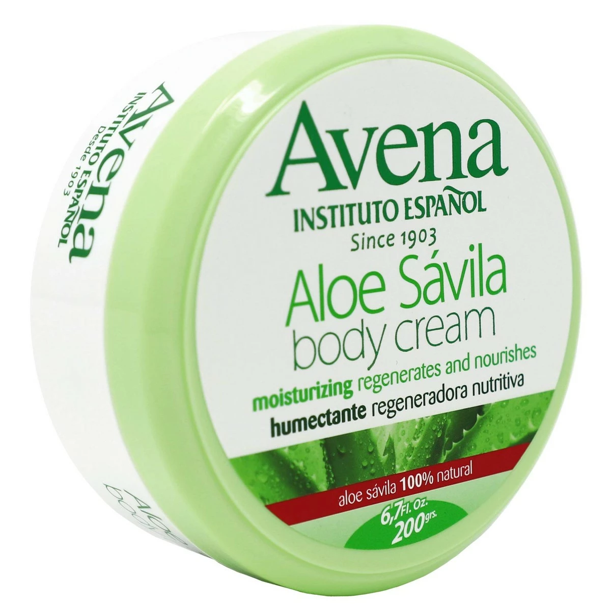 Avena Instituto Espanol Store Avena Instituto Espanol Español Avena Aloe Vera Body Cream Moisturizing With Aloe Helps To Regenerate And Nourish Your Skin Fresh And Mild Scent 2-pack Of 6.7 FL Oz Body Cream (Jars) 5 Avena Instituto Espanol Store Avena Instituto Espanol Español Avena Aloe Vera Body Cream Moisturizing With Aloe Helps To Regenerate And Nourish Your Skin Fresh And Mild Scent 2-pack Of 6.7 FL Oz Body Cream (Jars) - Image 3