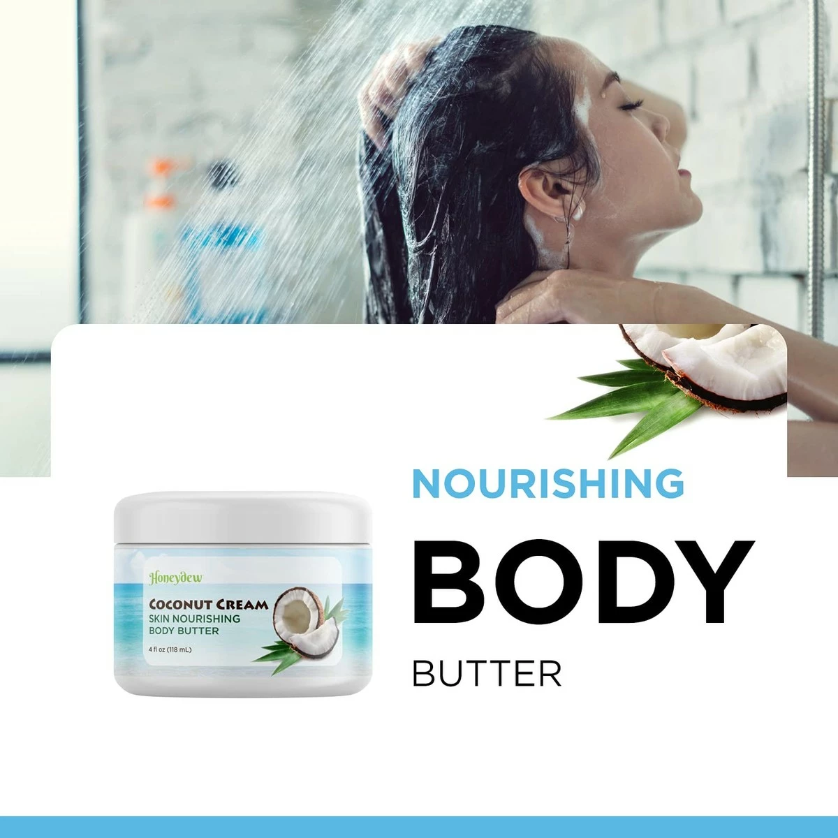 Maple Holistics Moisturizing Whipped Body Butter For Women - Silky Smooth Skin Firming Cream With Rich Shea Cocoa And Kokum Body Butters For Dry Skin - Fragrance Free Coconut Cellulite Cream For Thighs And Butt 5 Maple Holistics Moisturizing Whipped Body Butter For Women - Silky Smooth Skin Firming Cream With Rich Shea Cocoa And Kokum Body Butters For Dry Skin - Fragrance Free Coconut Cellulite Cream For Thighs And Butt - Image 3