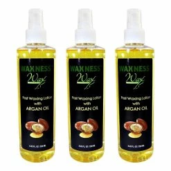 Wax Necessities Store Wax Necessities Waxness Post Waxing Argan Oil Lotion 8.45 Ounces Pack Of 3