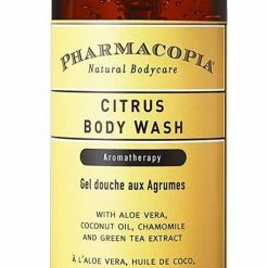 Pharmacopia Citrus Body Wash – Moisturizing Shower Gel With Natural & Organic Ingredients – Vegan Bodywash For Men & Women, 16oz