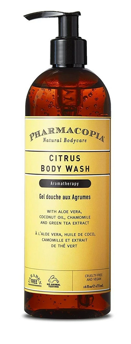 Pharmacopia Citrus Body Wash – Moisturizing Shower Gel With Natural & Organic Ingredients – Vegan Bodywash For Men & Women, 16oz 3 Pharmacopia Citrus Body Wash – Moisturizing Shower Gel With Natural & Organic Ingredients – Vegan Bodywash For Men & Women, 16oz