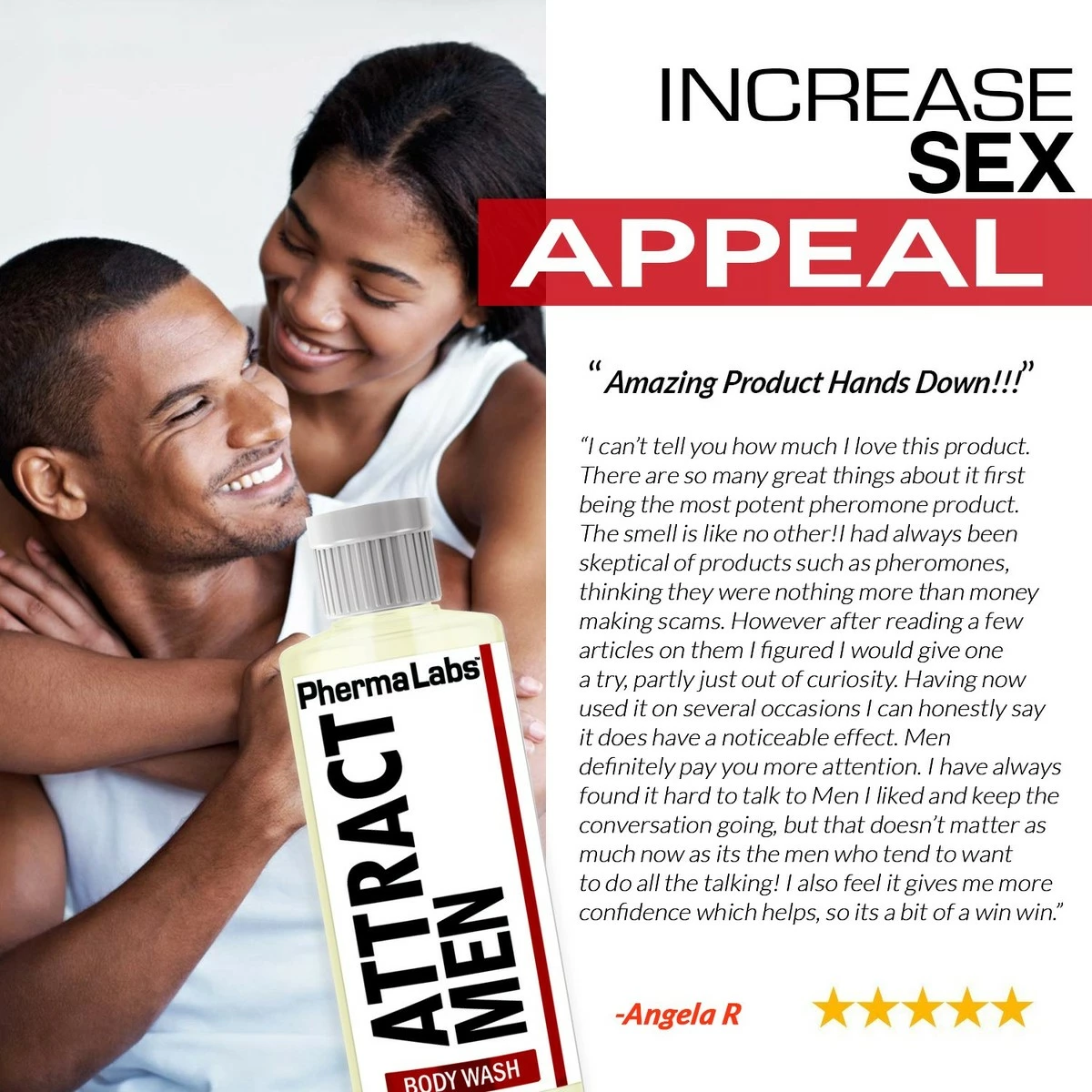BODY WASH For Her (Original Scent) Containing Premium Pheromones! The Secret To ATTRACT MEN Phermalabs Human Scented Pheromones Body Gel GUARANTEED! TO WORK!! 10fl Oz 45mg 7 BODY WASH For Her (Original Scent) Containing Premium Pheromones! The Secret To ATTRACT MEN Phermalabs Human Scented Pheromones Body Gel GUARANTEED! TO WORK!! 10fl Oz 45mg - Image 5